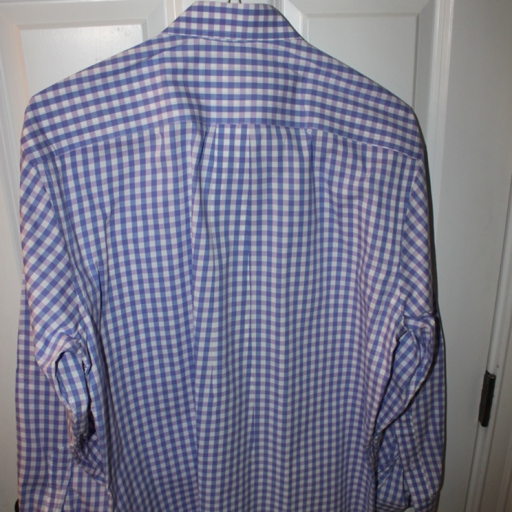 MENS M PURPLE VINEYARD VINES BUTTON DOWN - Picture 4 of 4